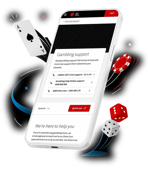 Nab Casino Australia mobile app